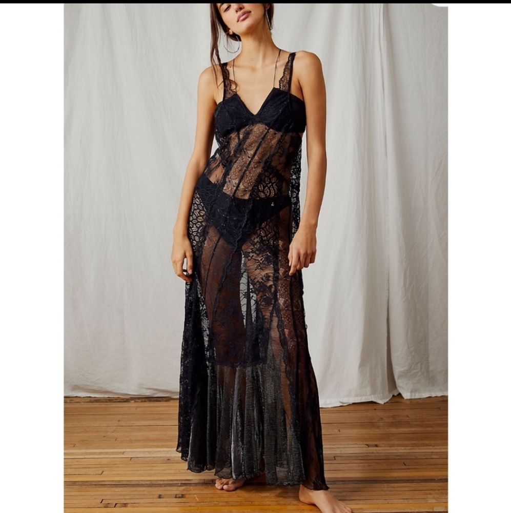 Free People Bougie Babe maxi slip